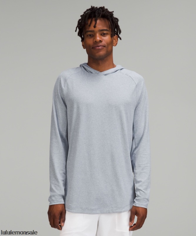 Lululemon Deutschland DELULU644 | Heathered Chambray Drysense Trainings Hoodie